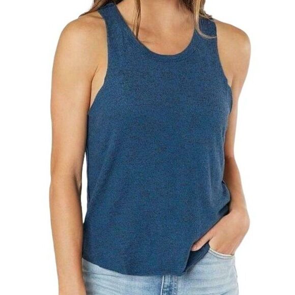 Free People We The Free Hidden Falls Sapphire Blue Tank Top Sz S NEW - Picture 2 of 9
